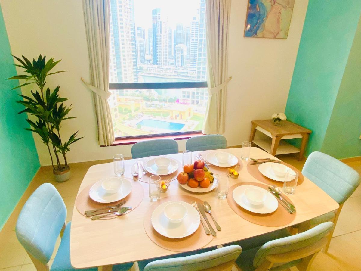 Luxury Casa - Gem Marina View Apartment 1-Bedroom Jbr Beach Dubai Buitenkant foto